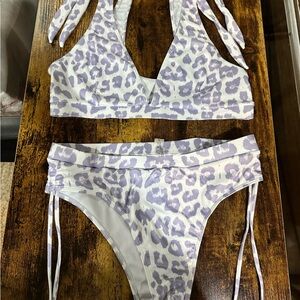 Animal print bikini